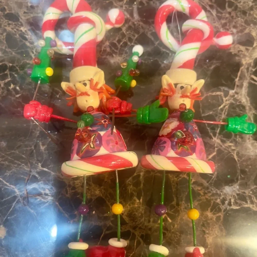 Candy Cane People Ornaments!